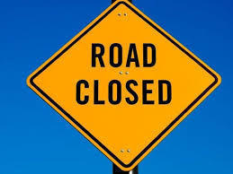 Road Closures Wednesday and Thursday