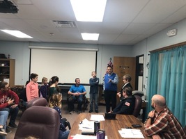 5th Grade Students Present at the December Board Meeting