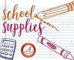 SCHOOL SUPPLIES